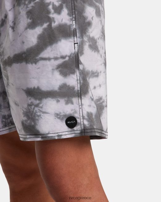 R422N8819 μανιακή ελαστική μέση RVCA για άνδρες και γυναίκες μαύρος πυθμένα