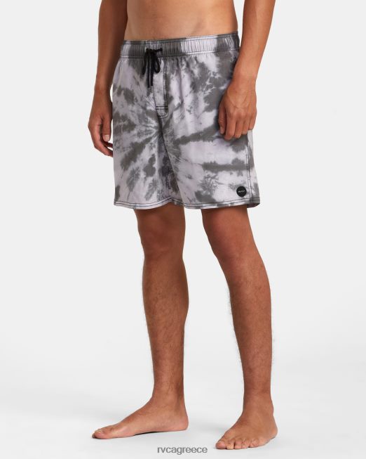 R422N8819 μανιακή ελαστική μέση RVCA για άνδρες και γυναίκες μαύρος πυθμένα