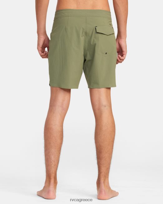 R422N8942 επιτραπέζιο σορτς anderson 17 RVCA για άνδρες και γυναίκες ελιά πυθμένα