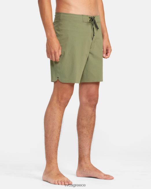 R422N8942 επιτραπέζιο σορτς anderson 17 RVCA για άνδρες και γυναίκες ελιά πυθμένα