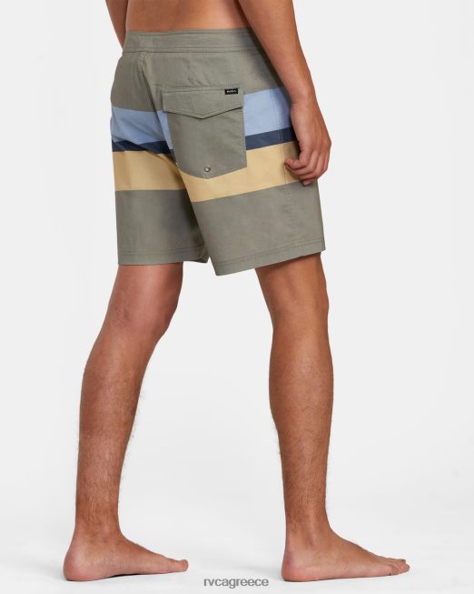 R422N8999 επιτραπέζιο σορτς westport 17 RVCA για άνδρες και γυναίκες νέα αλόη πυθμένα