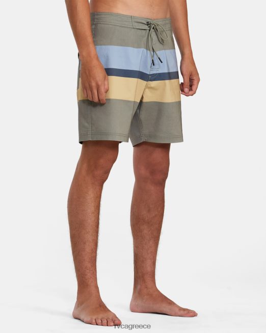 R422N8999 επιτραπέζιο σορτς westport 17 RVCA για άνδρες και γυναίκες νέα αλόη πυθμένα