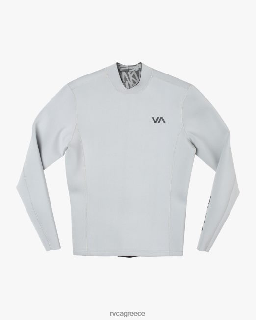 R422N8644 Σακάκι με φερμουάρ στο πίσω μέρος 2mm RVCA για άνδρες και γυναίκες σεληνιακός βράχος είδη ένδυσης