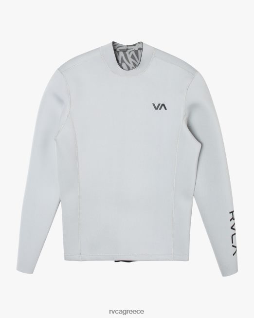 R422N8644 Σακάκι με φερμουάρ στο πίσω μέρος 2mm RVCA για άνδρες και γυναίκες σεληνιακός βράχος είδη ένδυσης