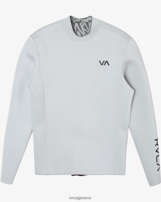 R422N8644 Σακάκι με φερμουάρ στο πίσω μέρος 2mm RVCA για άνδρες και γυναίκες σεληνιακός βράχος είδη ένδυσης