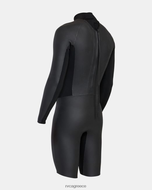 R422N8637 Μακρύ μανίκι ελατήρια φόρμα smoothie 2/2 balance RVCA για άνδρες και γυναίκες μαύρος είδη ένδυσης