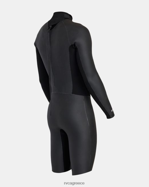 R422N8637 Μακρύ μανίκι ελατήρια φόρμα smoothie 2/2 balance RVCA για άνδρες και γυναίκες μαύρος είδη ένδυσης