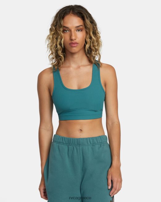 R422N81180 αθλητικό σουτιέν ροζ machado RVCA γυναίκες βάσκας είδη ένδυσης