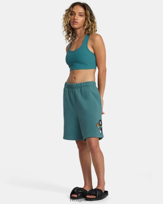 R422N81180 αθλητικό σουτιέν ροζ machado RVCA γυναίκες βάσκας είδη ένδυσης