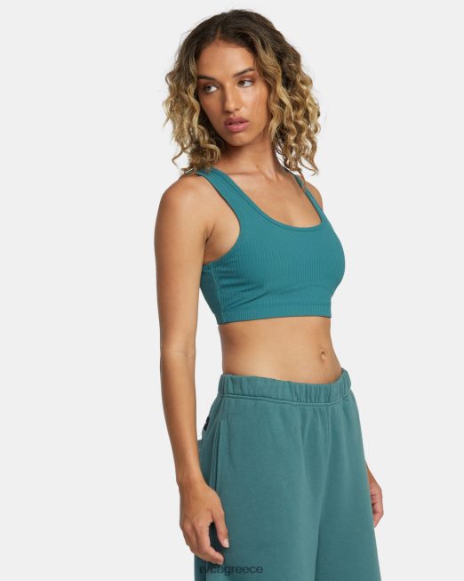 R422N81180 αθλητικό σουτιέν ροζ machado RVCA γυναίκες βάσκας είδη ένδυσης