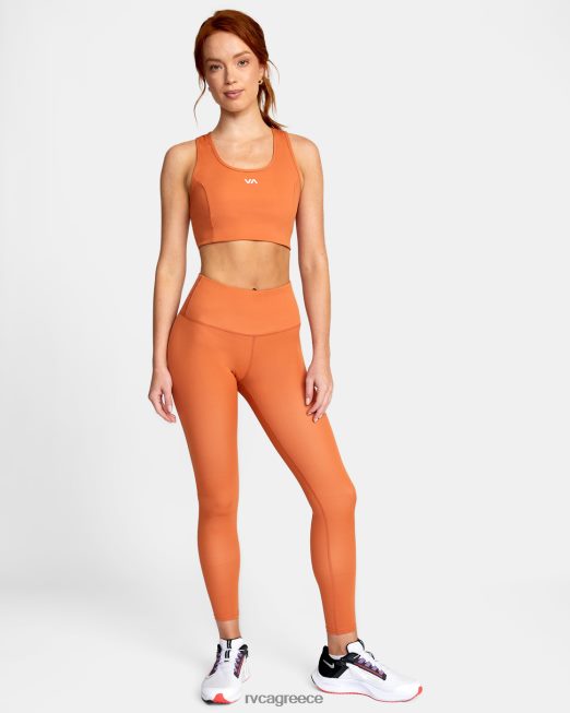 R422N81549 va απαραίτητο αθλητικό σουτιέν RVCA γυναίκες κακάο είδη ένδυσης