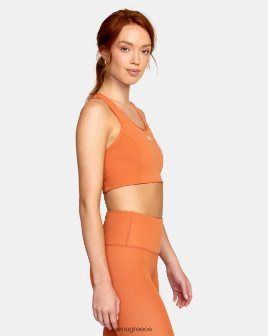 R422N81549 va απαραίτητο αθλητικό σουτιέν RVCA γυναίκες κακάο είδη ένδυσης