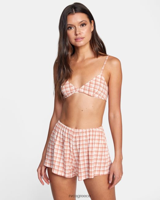 R422N81660 πρώην φίλη bralette RVCA γυναίκες ροζ είδη ένδυσης