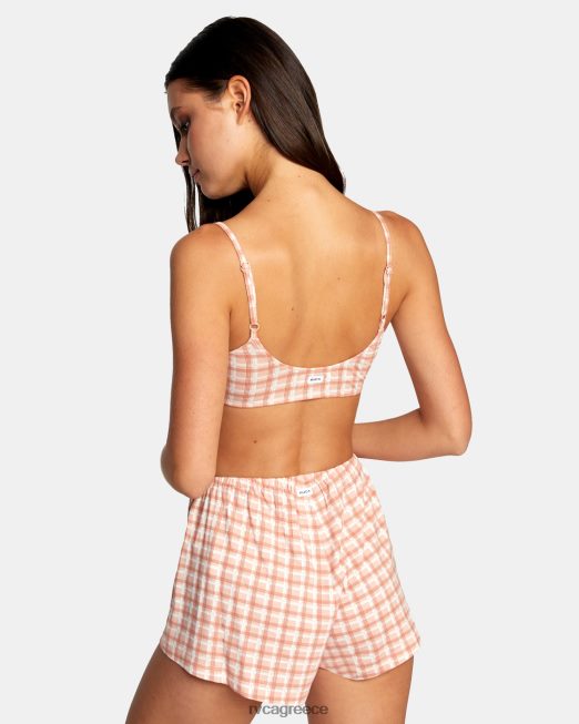 R422N81660 πρώην φίλη bralette RVCA γυναίκες ροζ είδη ένδυσης
