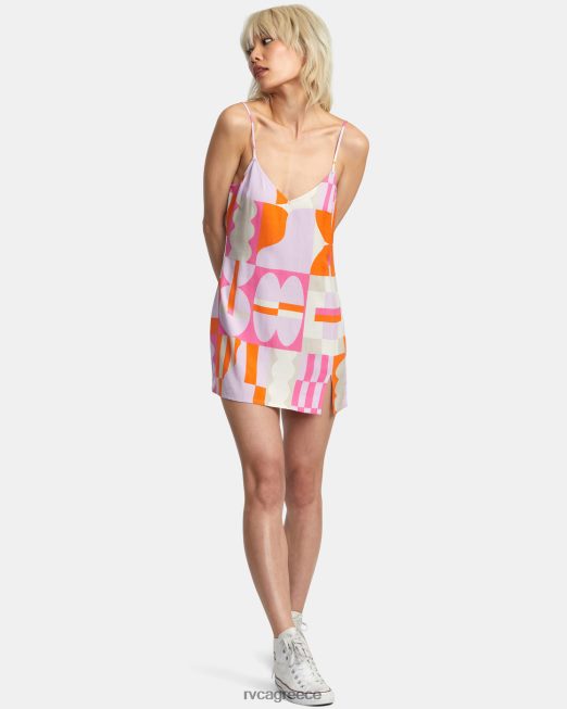 R422N81007 Μίνι φόρεμα σε καφέ jesse RVCA γυναίκες λεβάντα είδη ένδυσης