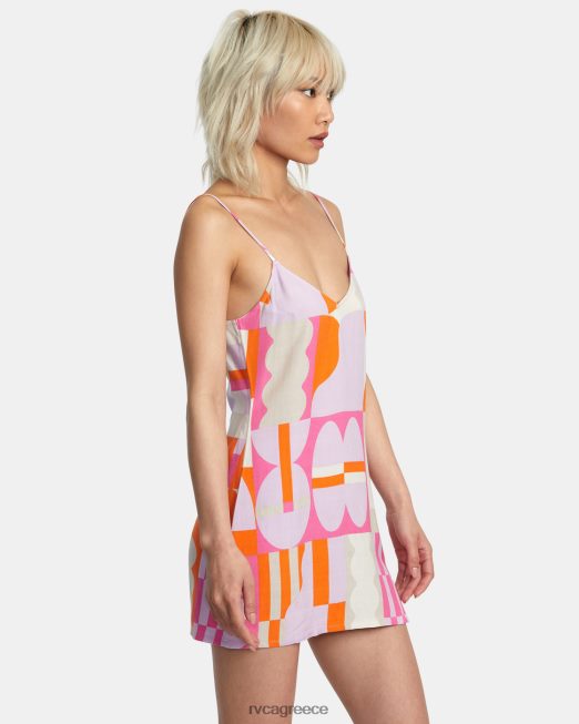 R422N81007 Μίνι φόρεμα σε καφέ jesse RVCA γυναίκες λεβάντα είδη ένδυσης