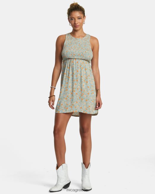 R422N81169 μίνι φόρεμα σκανδάλης RVCA γυναίκες σχιστόλιθος είδη ένδυσης