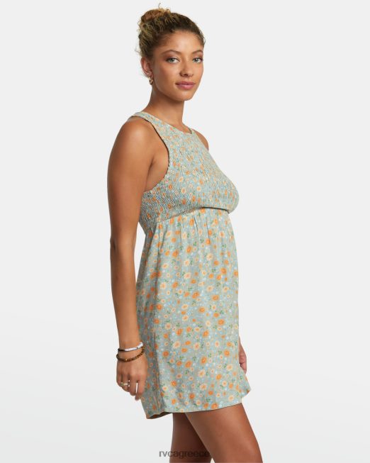 R422N81169 μίνι φόρεμα σκανδάλης RVCA γυναίκες σχιστόλιθος είδη ένδυσης