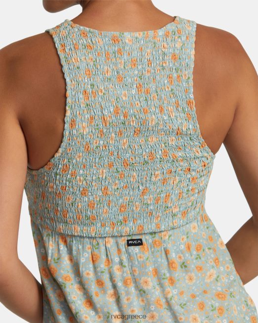 R422N81169 μίνι φόρεμα σκανδάλης RVCA γυναίκες σχιστόλιθος είδη ένδυσης