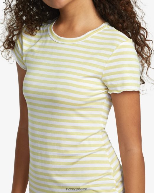 R422N81183 rover t-shirt φόρεμα RVCA γυναίκες χρυσαφένιος είδη ένδυσης