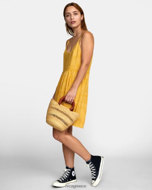 R422N81327 φόρεμα με στάμπα nolan RVCA γυναίκες πούλιες είδη ένδυσης