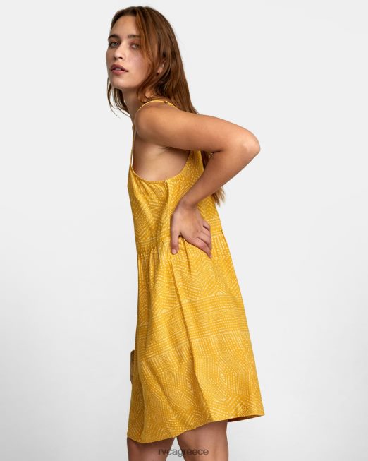 R422N81327 φόρεμα με στάμπα nolan RVCA γυναίκες πούλιες είδη ένδυσης