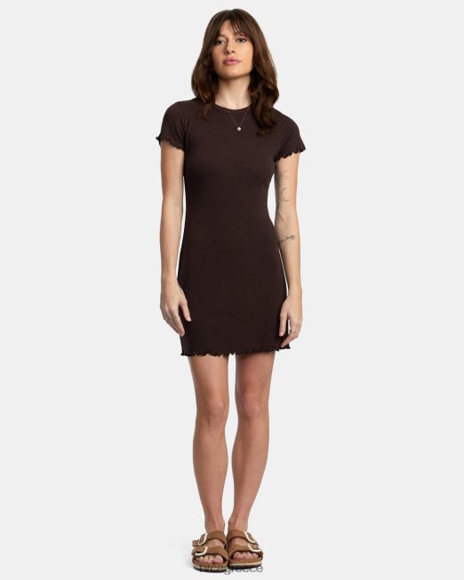 R422N81342 ριμπ πλεκτό φόρεμα rover RVCA γυναίκες Ιάβα είδη ένδυσης