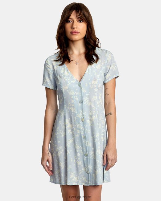 R422N81357 λιτό μίνι φόρεμα RVCA γυναίκες ακτή είδη ένδυσης