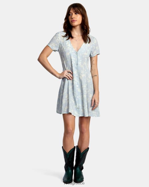 R422N81357 λιτό μίνι φόρεμα RVCA γυναίκες ακτή είδη ένδυσης