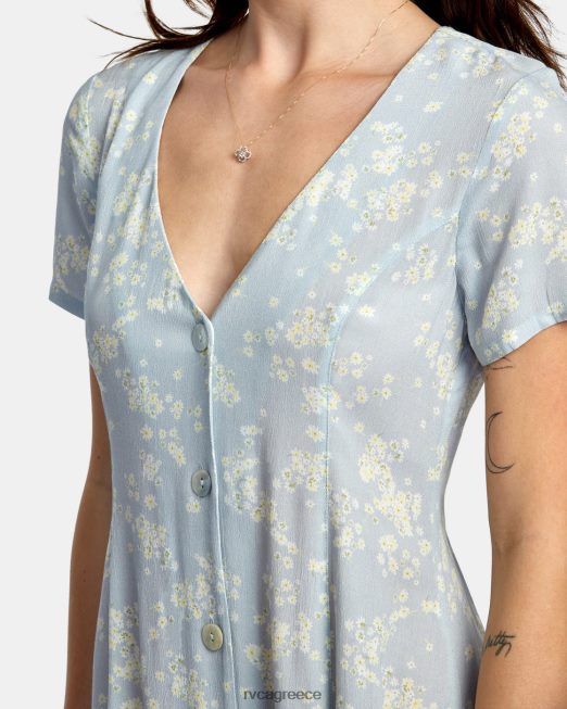 R422N81357 λιτό μίνι φόρεμα RVCA γυναίκες ακτή είδη ένδυσης