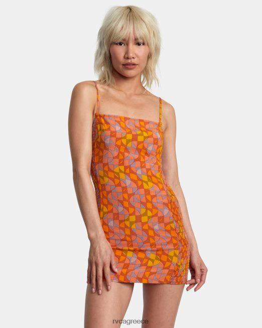 R422N81403 ενιαίο bodycon φόρεμα RVCA γυναίκες αμμόξυλο είδη ένδυσης