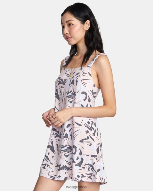 R422N81453 σώσε τον εαυτό σου μίνι φόρεμα RVCA γυναίκες τέφρα μπλε είδη ένδυσης