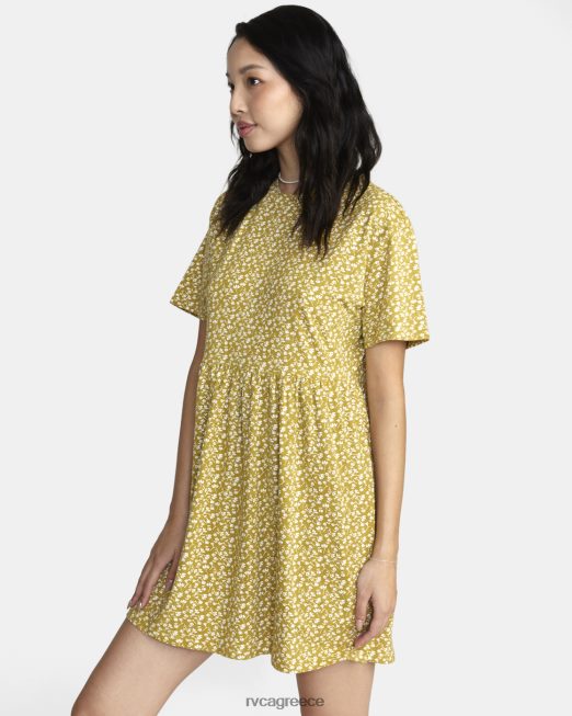 R422N81550 City vibes μίνι φόρεμα RVCA γυναίκες μπρούντζος είδη ένδυσης