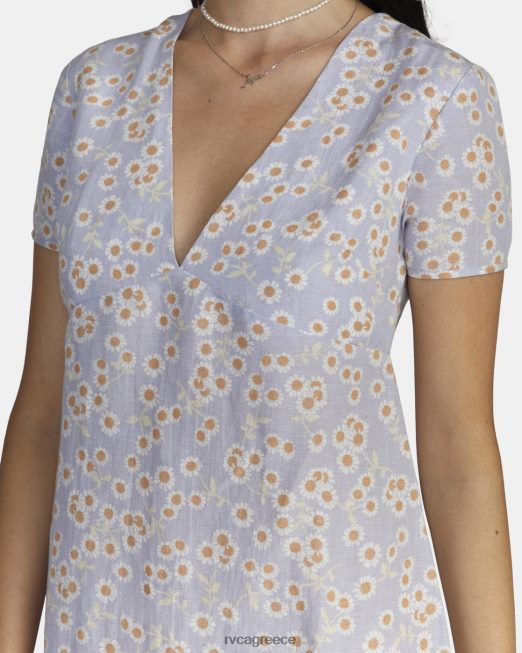 R422N81559 μίνι φόρεμα veda RVCA γυναίκες κοσμικός ουρανός είδη ένδυσης