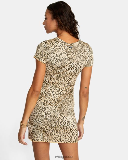 R422N81594 rover t-shirt φόρεμα RVCA γυναίκες πολυ είδη ένδυσης