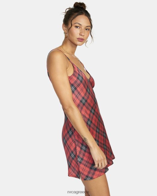 R422N81652 blake mini slip φόρεμα RVCA γυναίκες χρυσάνθεμο είδη ένδυσης