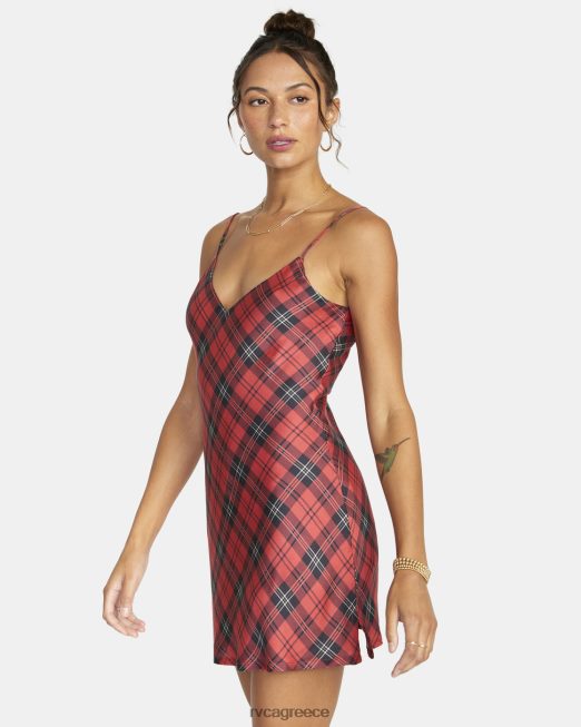 R422N81652 blake mini slip φόρεμα RVCA γυναίκες χρυσάνθεμο είδη ένδυσης