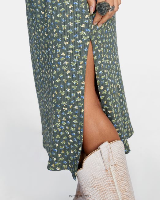 R422N81697 ατελείωτο διασκεδαστικό μίντι φόρεμα RVCA γυναίκες κάκτος είδη ένδυσης