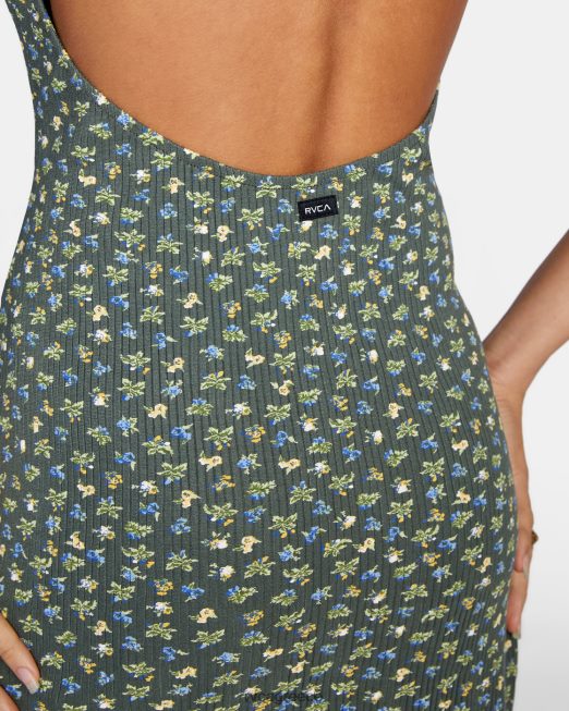 R422N81697 ατελείωτο διασκεδαστικό μίντι φόρεμα RVCA γυναίκες κάκτος είδη ένδυσης