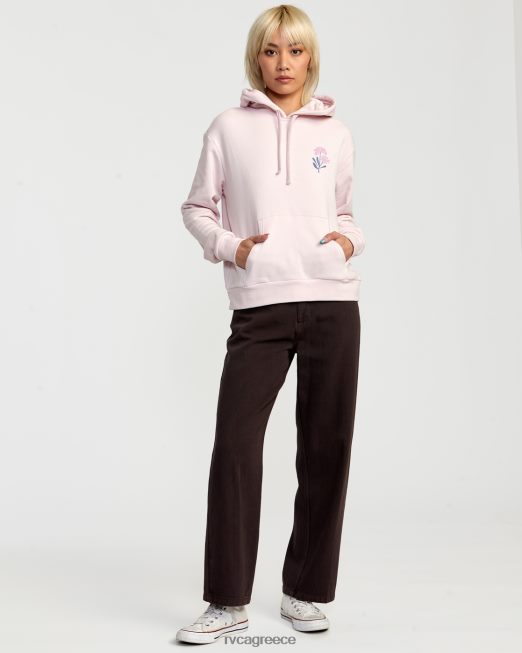 R422N81362 ανθισμένη κουκούλα ακτινοβολίας RVCA γυναίκες πασχαλιά είδη ένδυσης