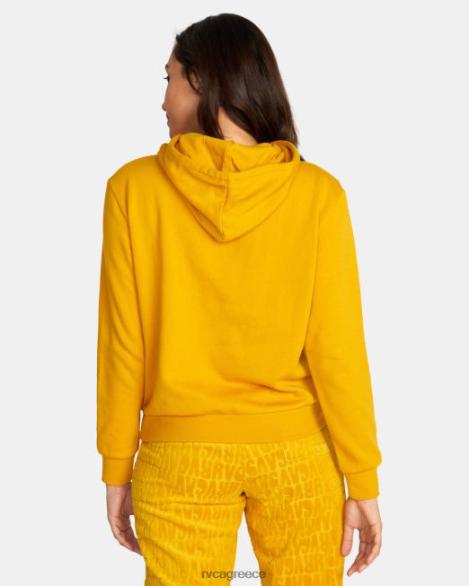 R422N81709 κουκούλα της μοίρας RVCA γυναίκες καστανόξανθος χρυσός είδη ένδυσης