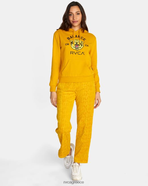 R422N81709 κουκούλα της μοίρας RVCA γυναίκες καστανόξανθος χρυσός είδη ένδυσης