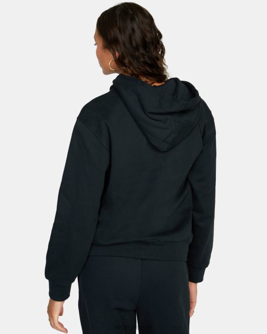 R422N81713 ptc hoodie RVCA γυναίκες μαύρος είδη ένδυσης