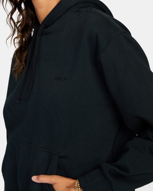 R422N81713 ptc hoodie RVCA γυναίκες μαύρος είδη ένδυσης
