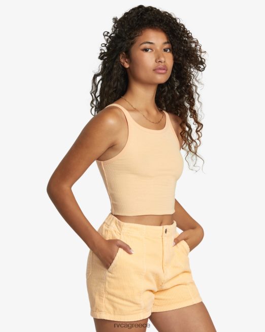 R422N81079 συρόμενη κορυφή δεξαμενής RVCA γυναίκες πεπόνι είδη ένδυσης