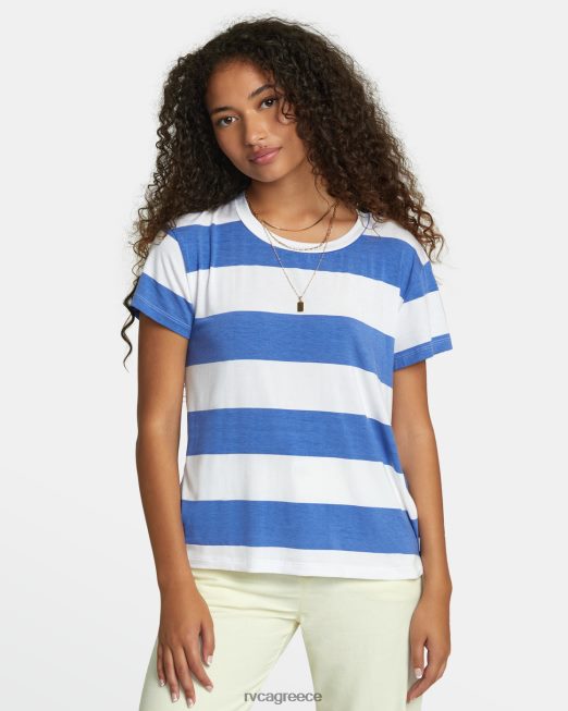 R422N81085 εσοχή 3 μπλουζάκι με λαιμόκοψη RVCA γυναίκες ακτή είδη ένδυσης