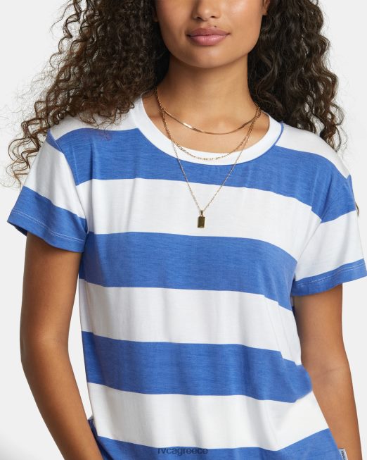 R422N81085 εσοχή 3 μπλουζάκι με λαιμόκοψη RVCA γυναίκες ακτή είδη ένδυσης