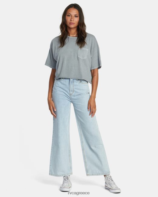 R422N81092 μπλουζάκι τσέπης ptc RVCA γυναίκες μνημείο είδη ένδυσης