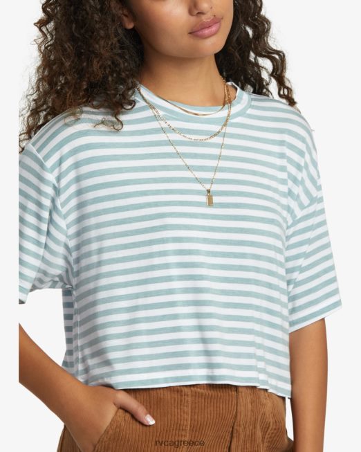 R422N81095 μπλουζάκι RVCA γυναίκες σχιστόλιθος είδη ένδυσης