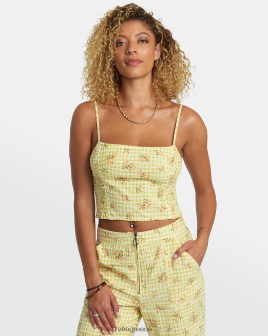 R422N81179 ενιαίο ρεζερβουάρ RVCA γυναίκες χρυσαφένιος είδη ένδυσης